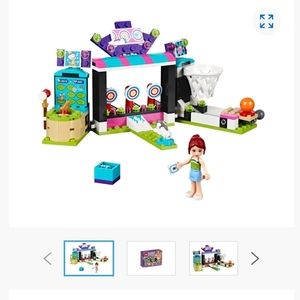 lego friends amusement park arcade